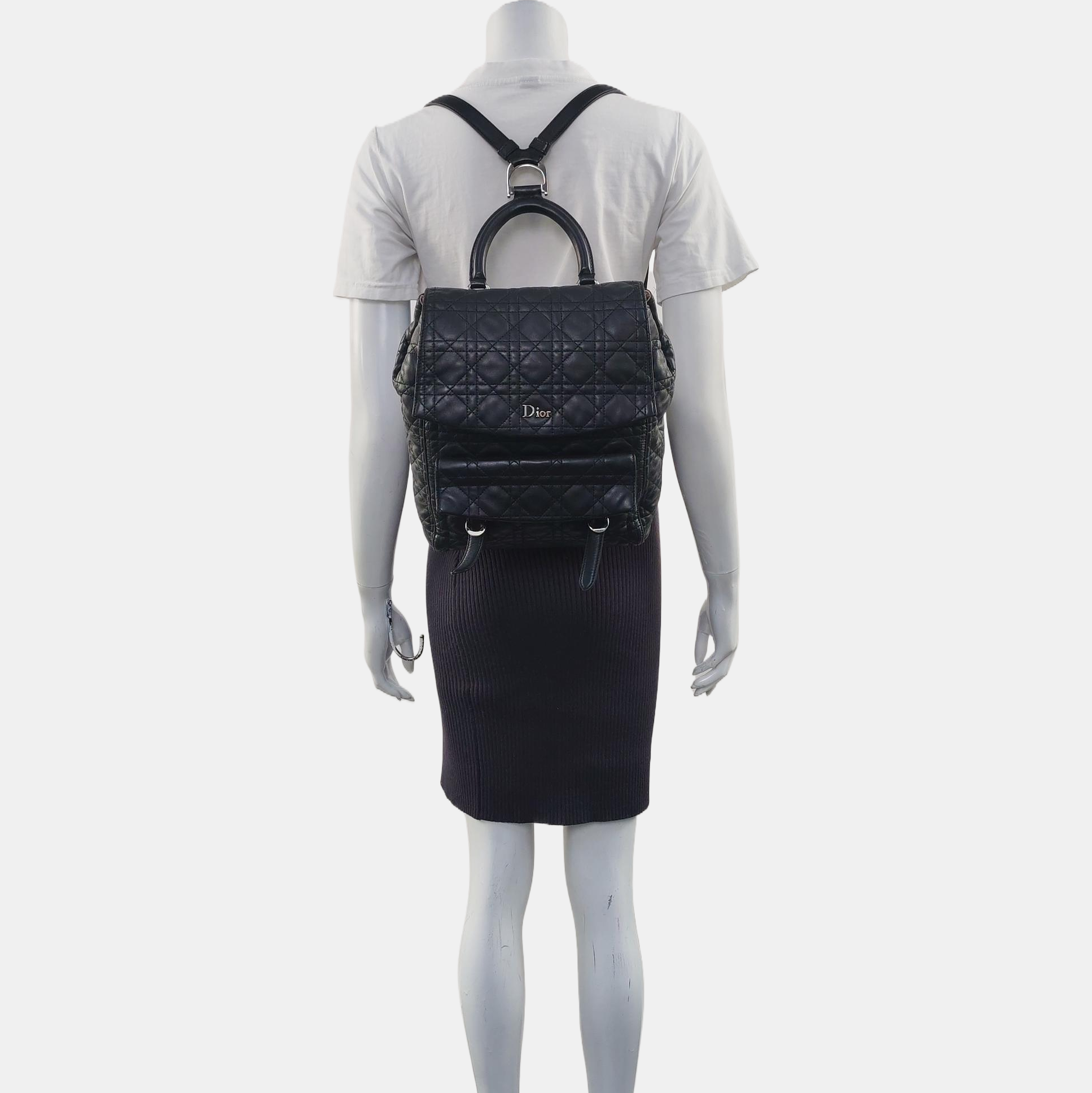 Stardust Cannage Lambskin Black