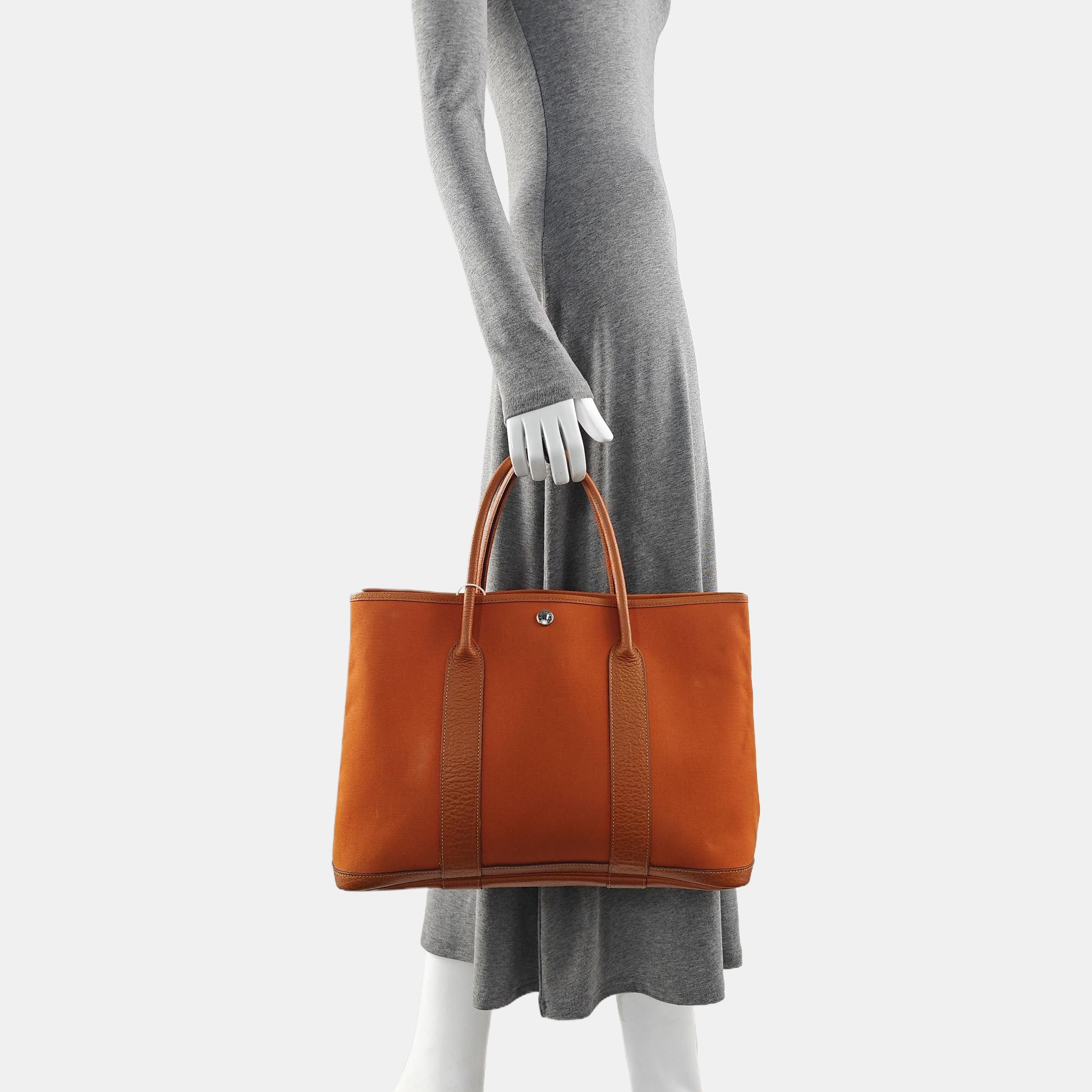 Garden Party 36 Canvas Orange