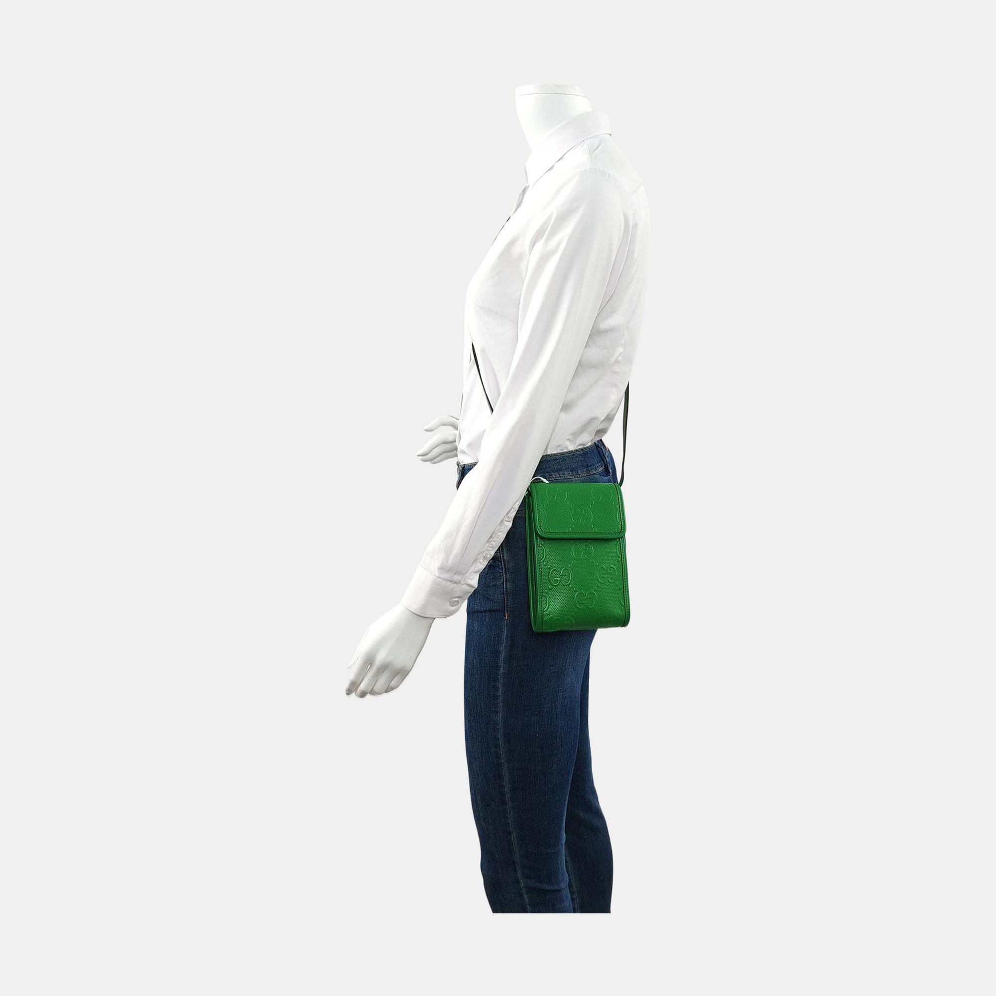 Monogram Calfskin Mini Green