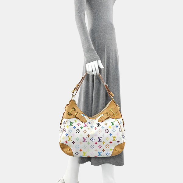 LV × TM GRETA Monogram Coated Canvas White