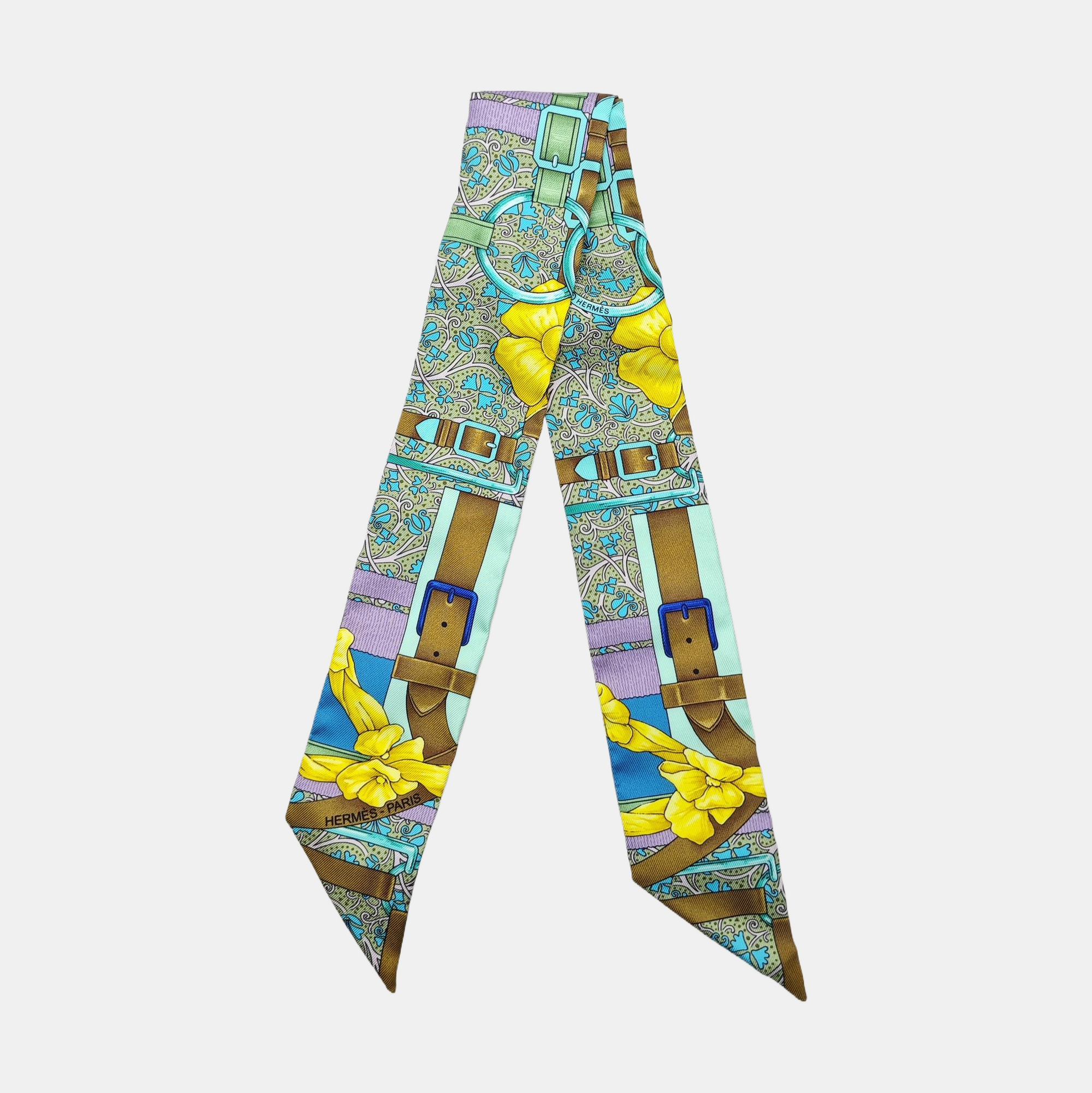Mulberry Silk Silk Scarf Multicolor