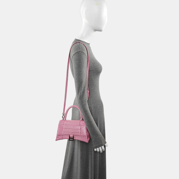 Hourglass S Calfskin Pink
