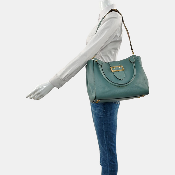 Buckle Medium Calfskin Green