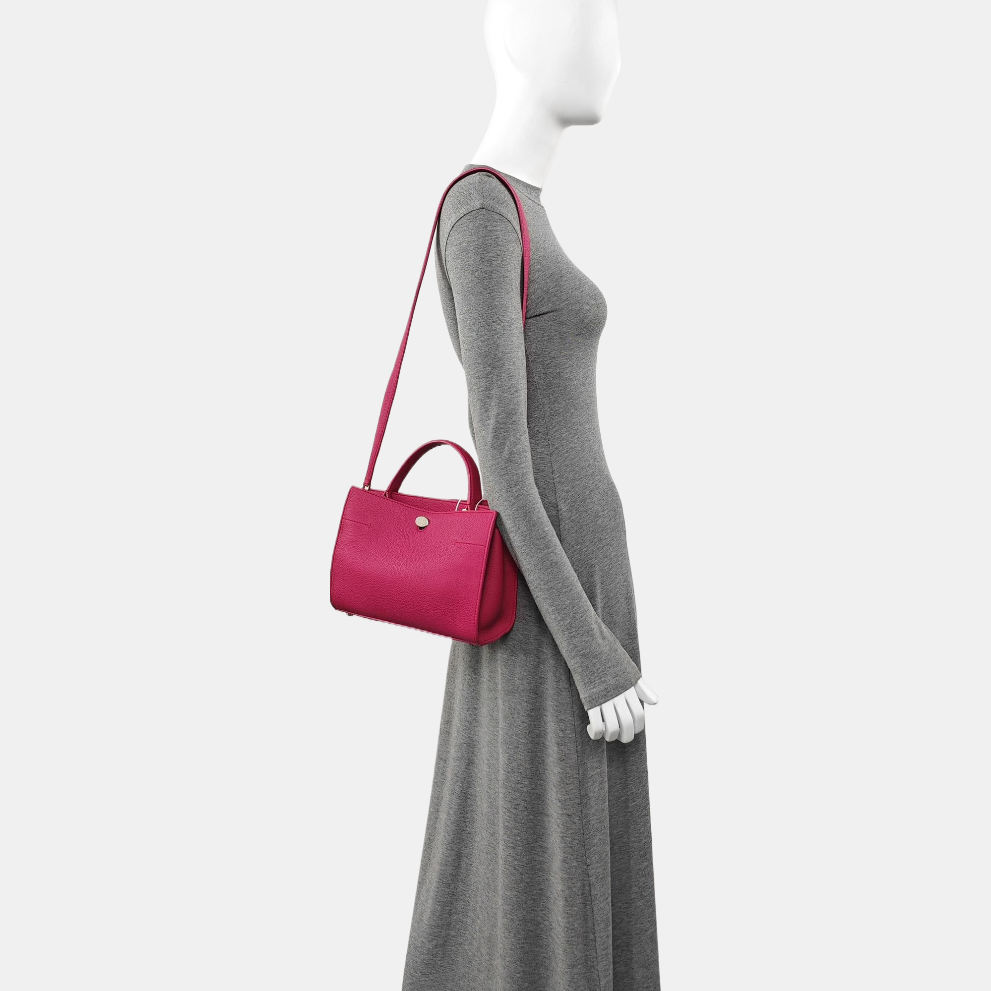 Calfskin Tote Bag Red