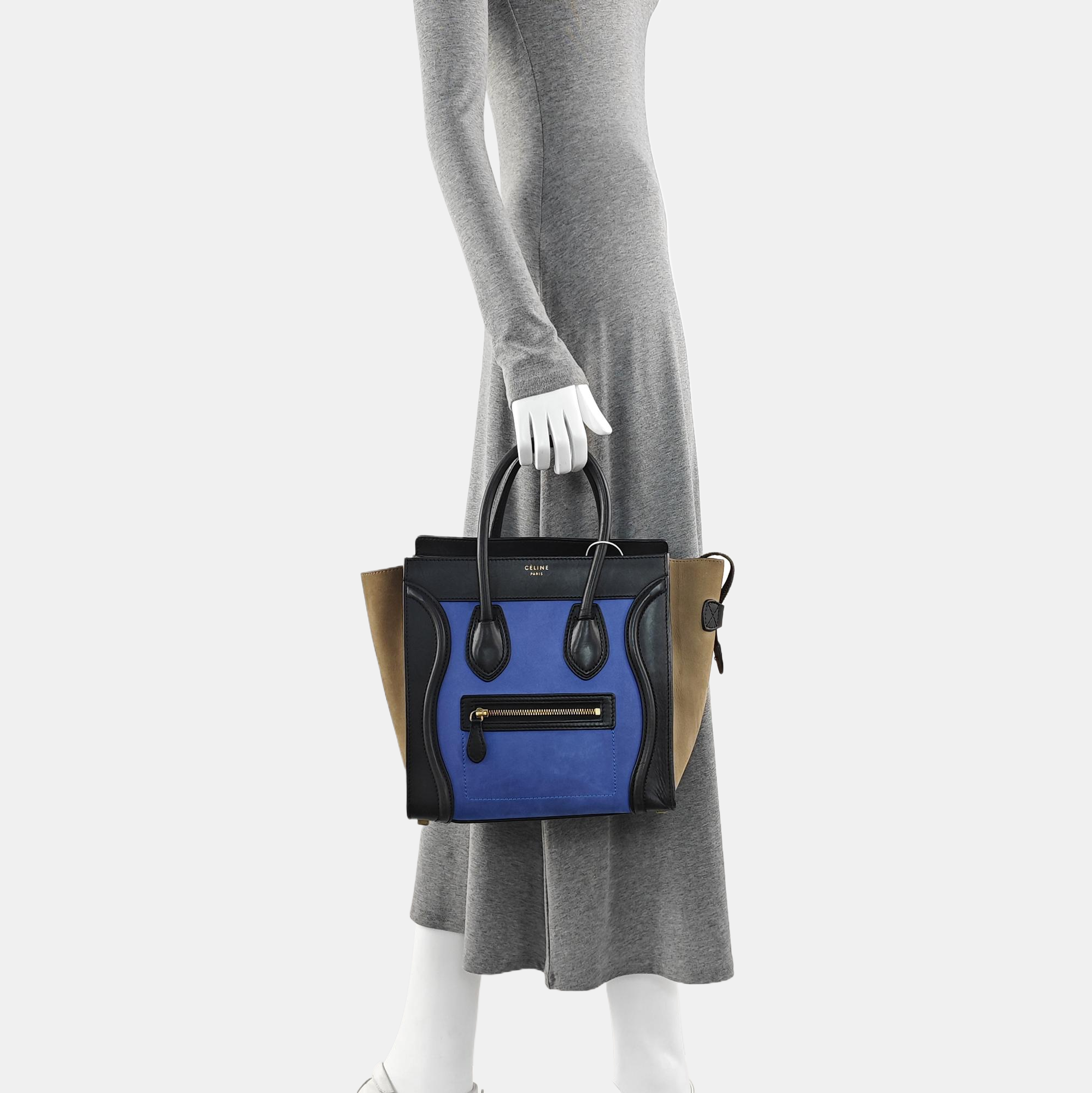 LUGGAGE Micro Calfskin Multicolor