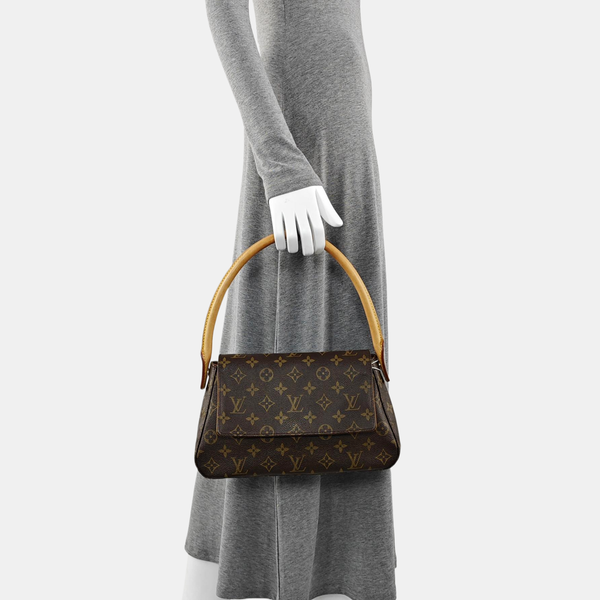 LOOPING PM Monogram Coated Canvas Brown