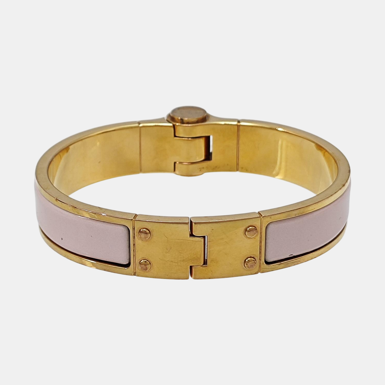 Metal Red Bangle
