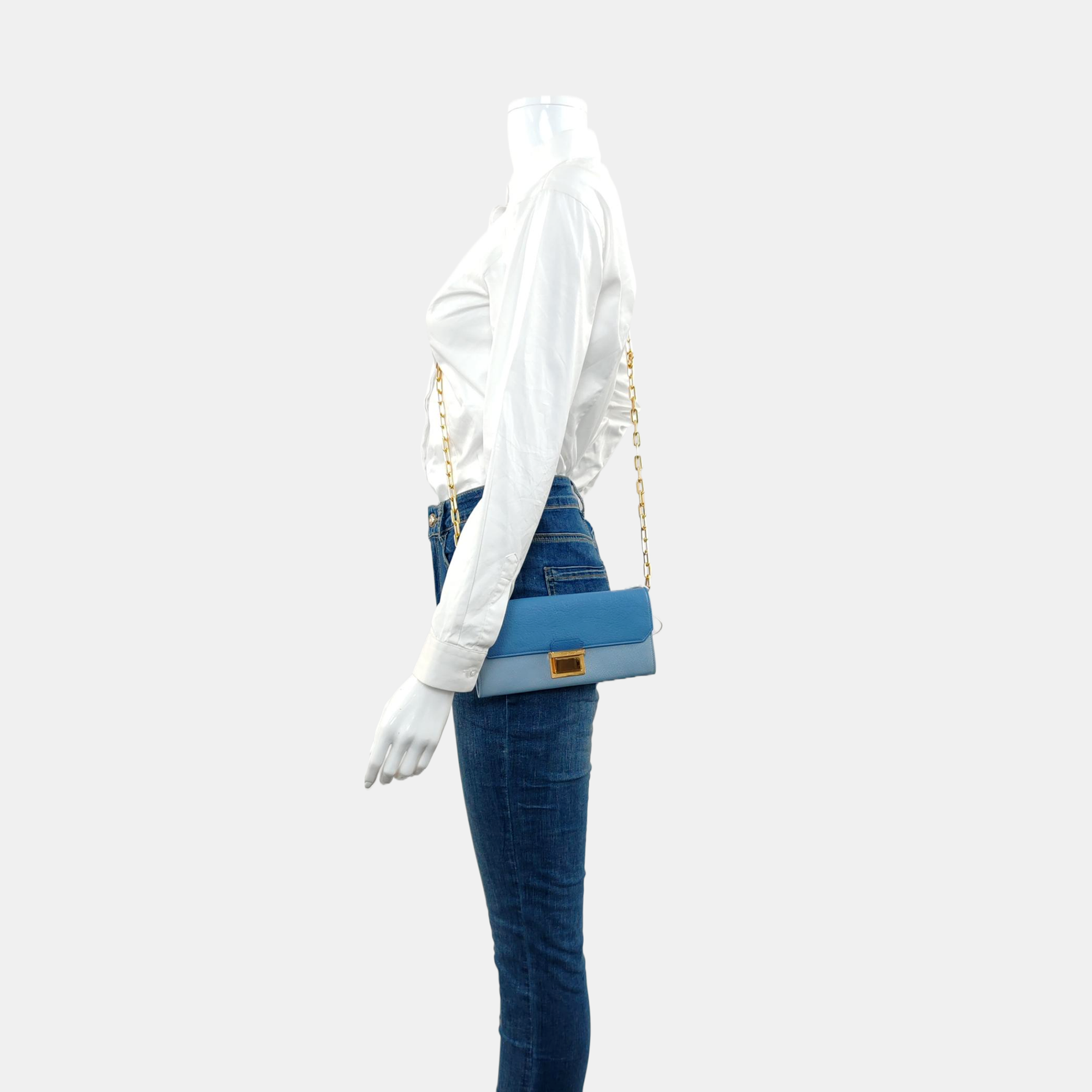 Mini Bag Calfskin Blue
