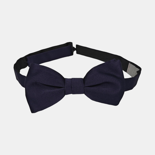 Mulberry Silk Bow Tie Blue