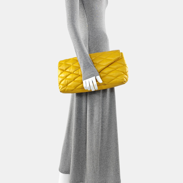 SADE Quilted Lambskin Yellow