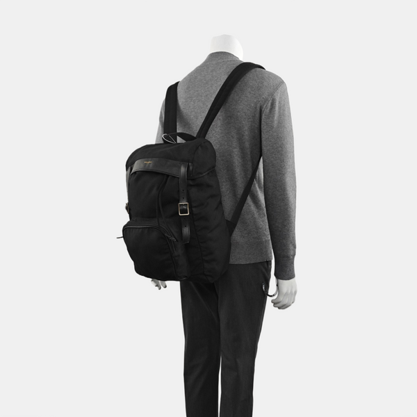 Canvas Backpack Black