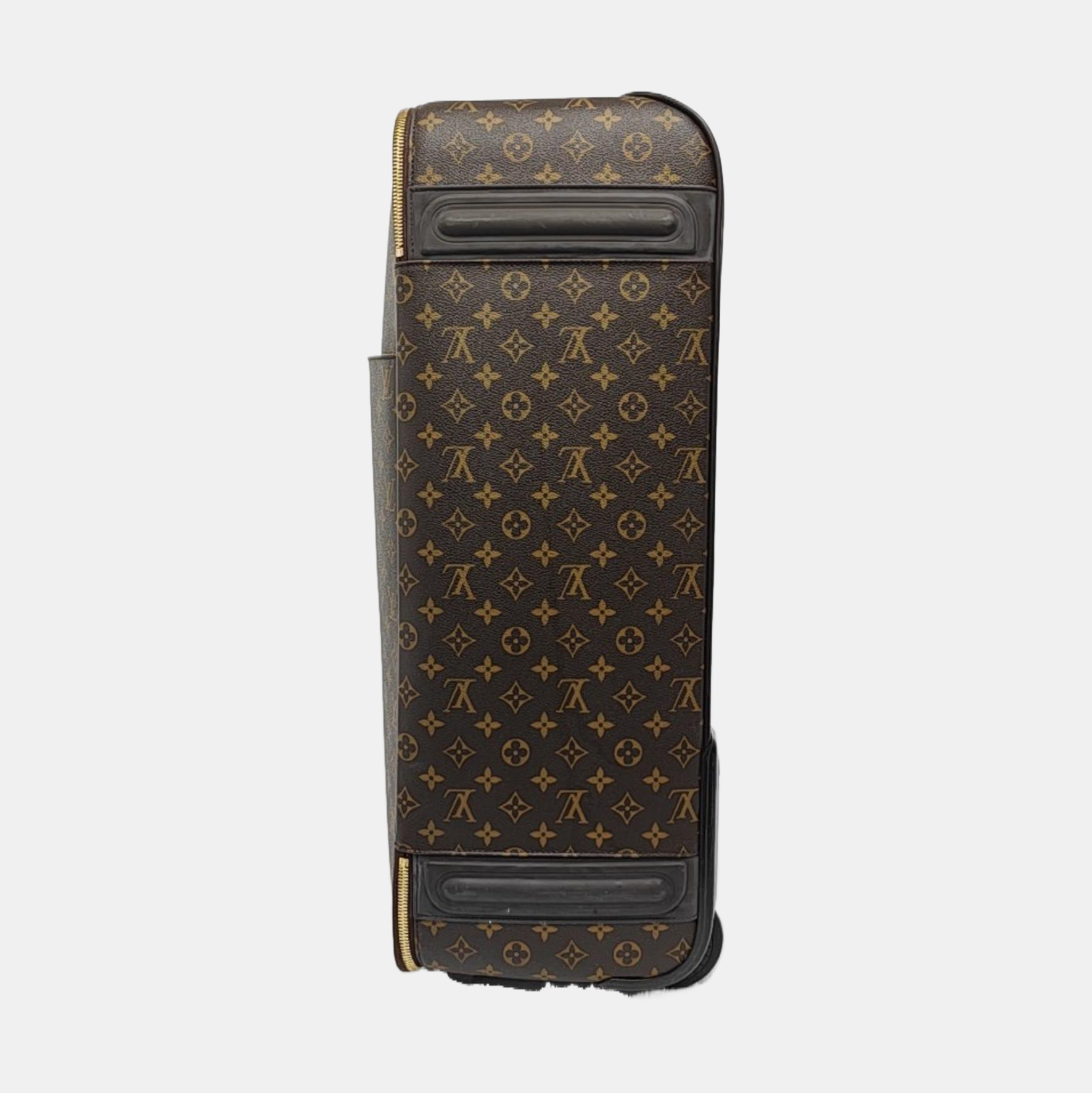 PEGASE 65 Monogram Coated Canvas Brown