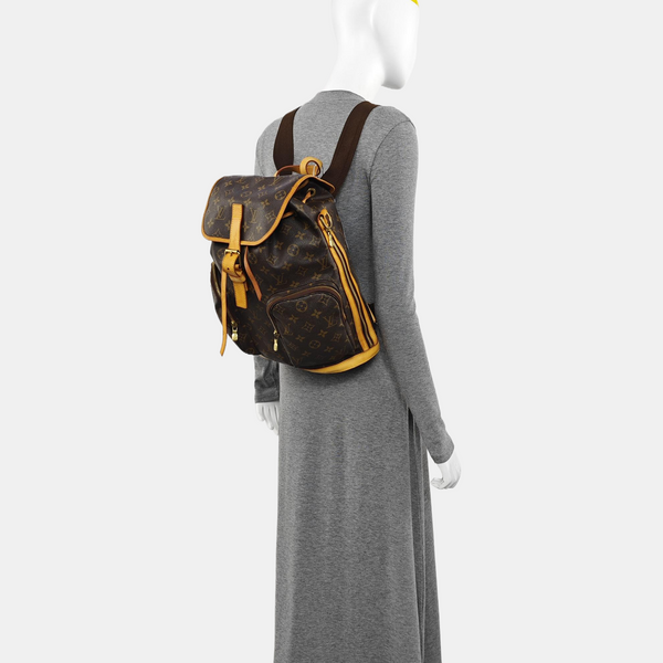 BOSPHORE Monogram Coated Canvas Brown