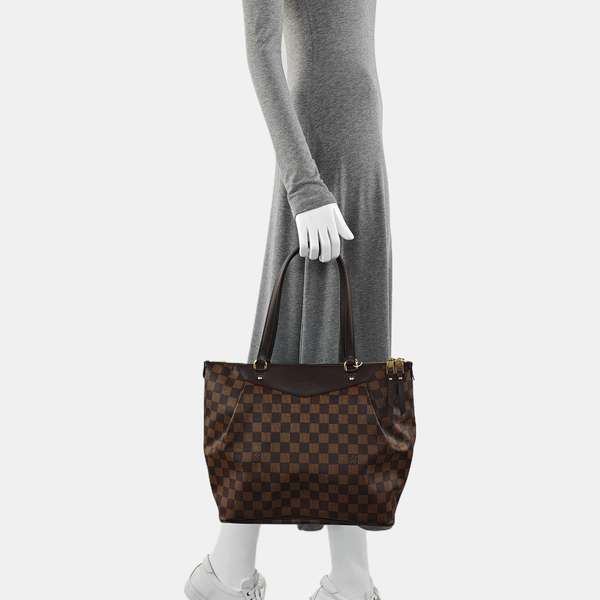 WESTMINSTER GM Damier Ebene Coated Canvas Brown
