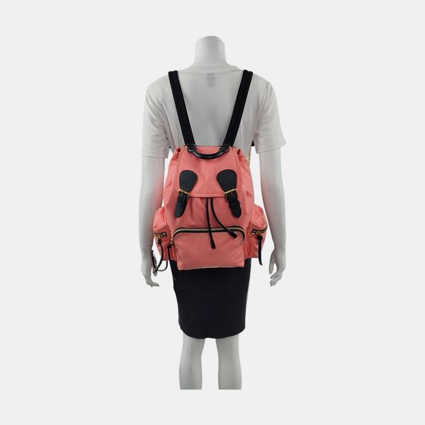 The Rucksack Medium Nylon Pink
