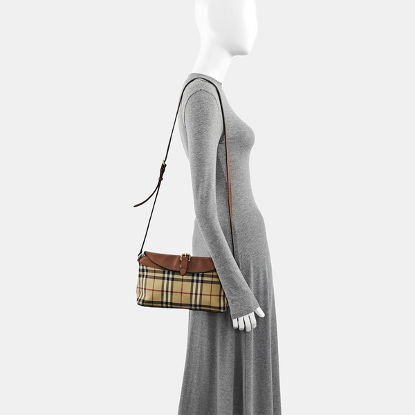 Canvas Shoulder Bag Beige