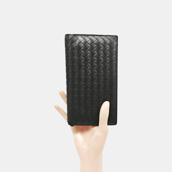 Calfskin Wallet Gray