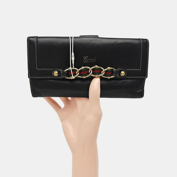 Calfskin Wallet Black