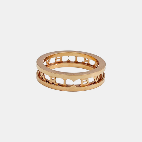 B.ZERO1 18k Rose Gold Ring EU 60