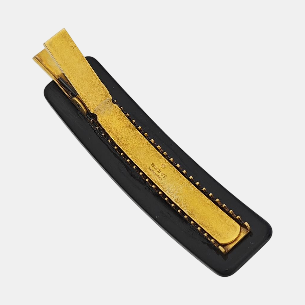 Synthetic Hair Clip Black