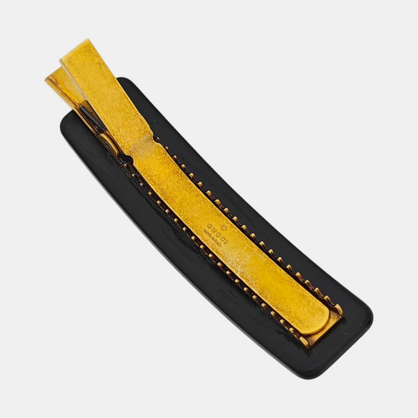 Synthetic Hair Clip Black