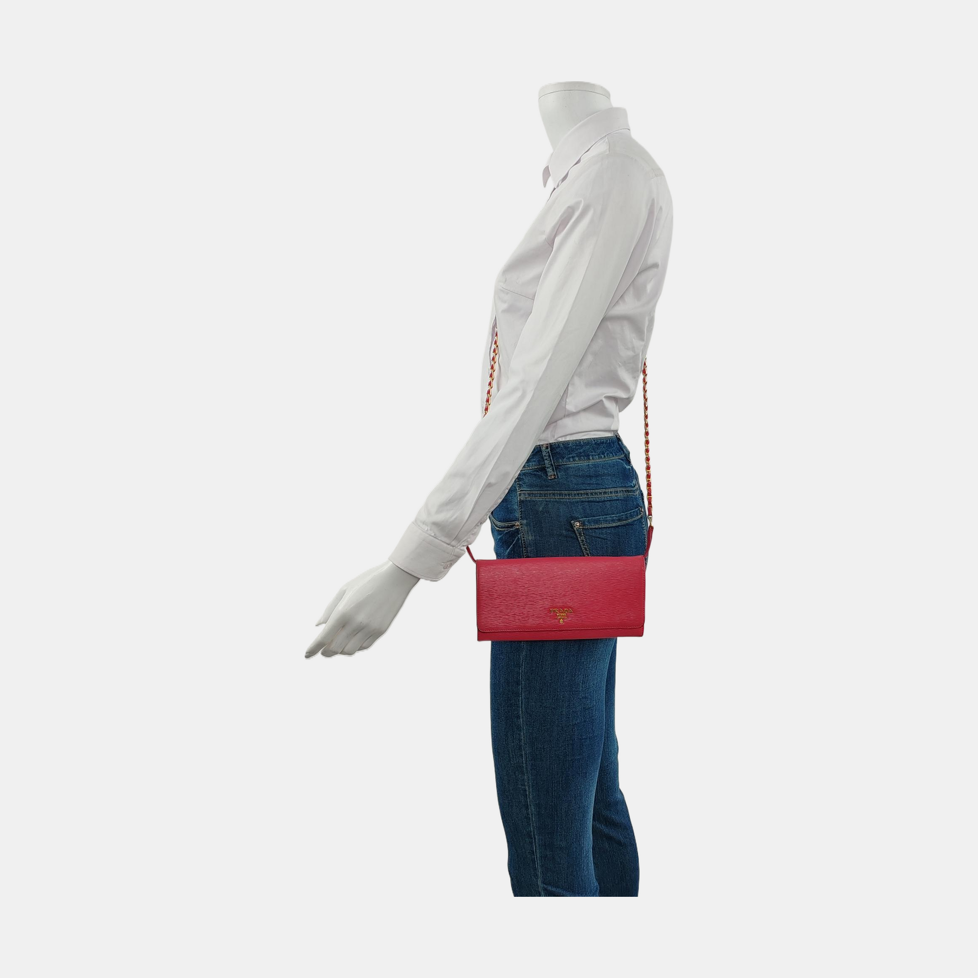Mini Bag Calfskin Red