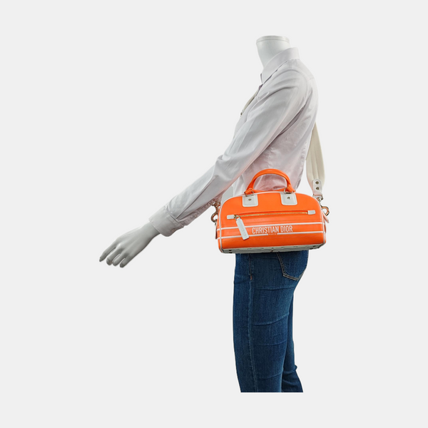 Vibe Small Calfskin Orange