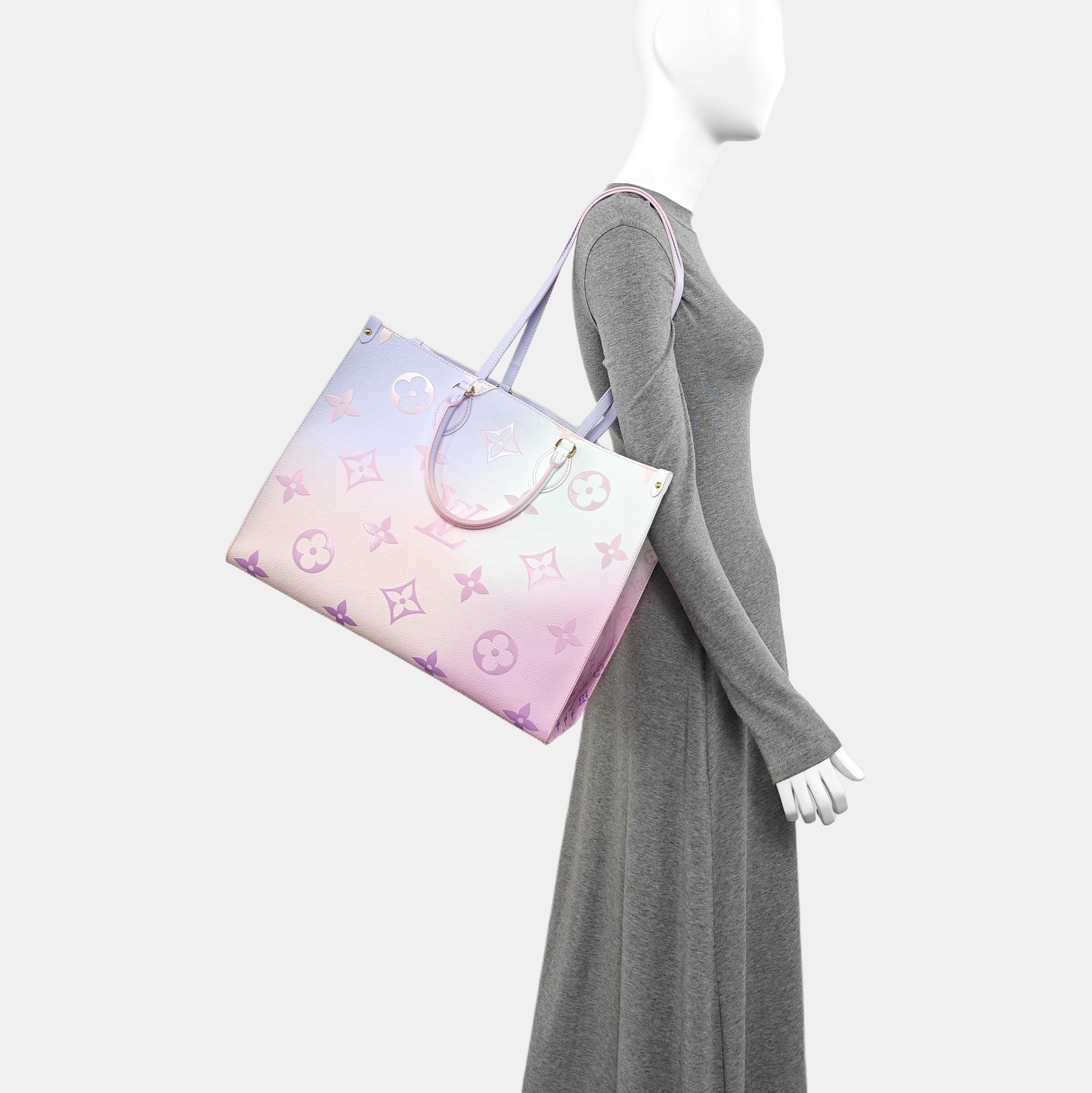 ONTHEGO GM Monogram Coated Canvas Multicolor
