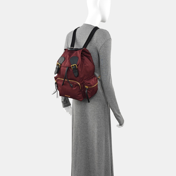 The Rucksack Medium Nylon Red