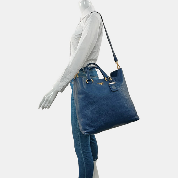 Saffiano Calfskin Blue