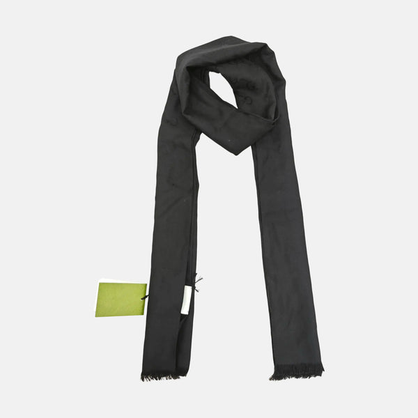 Wool Scarf Black