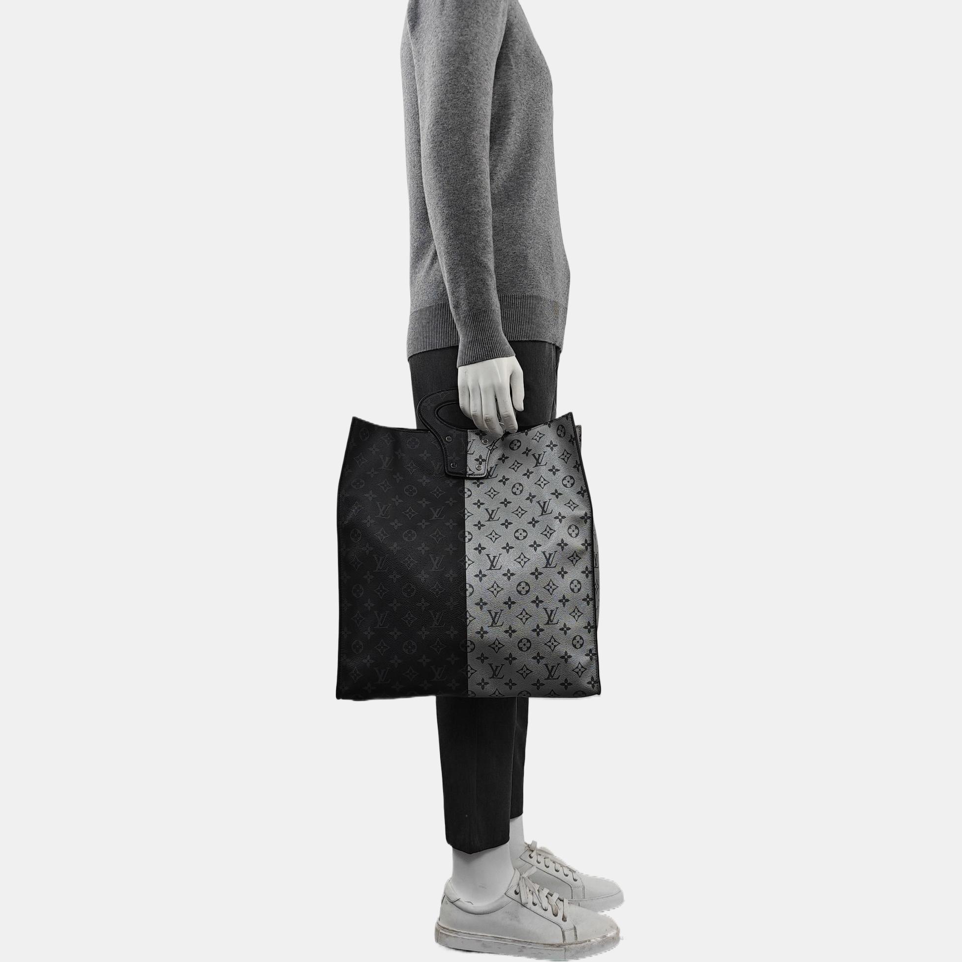 Monogram Coated Canvas Tote Bag Multicolor
