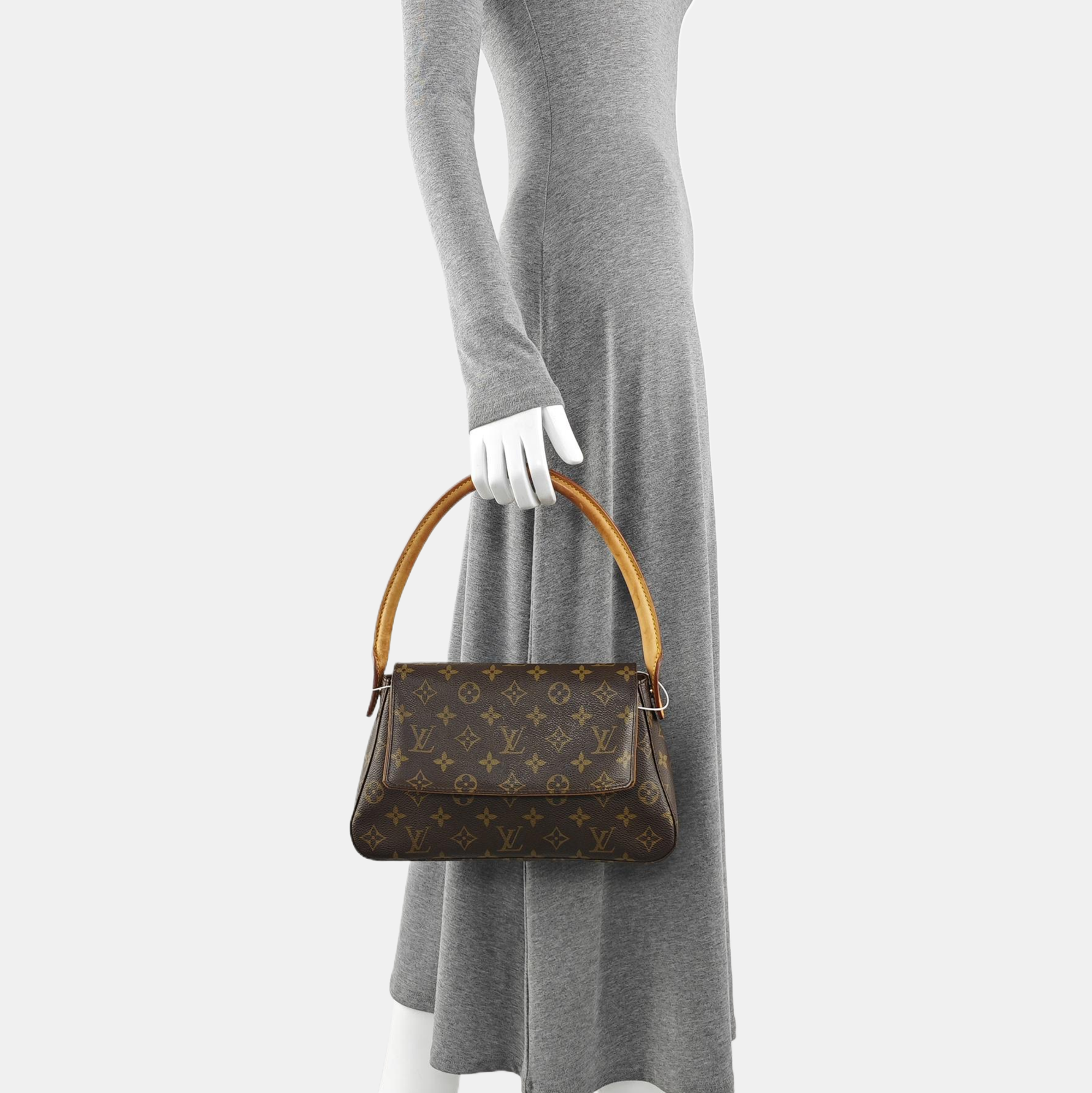 LOOPING PM Monogram Coated Canvas Brown