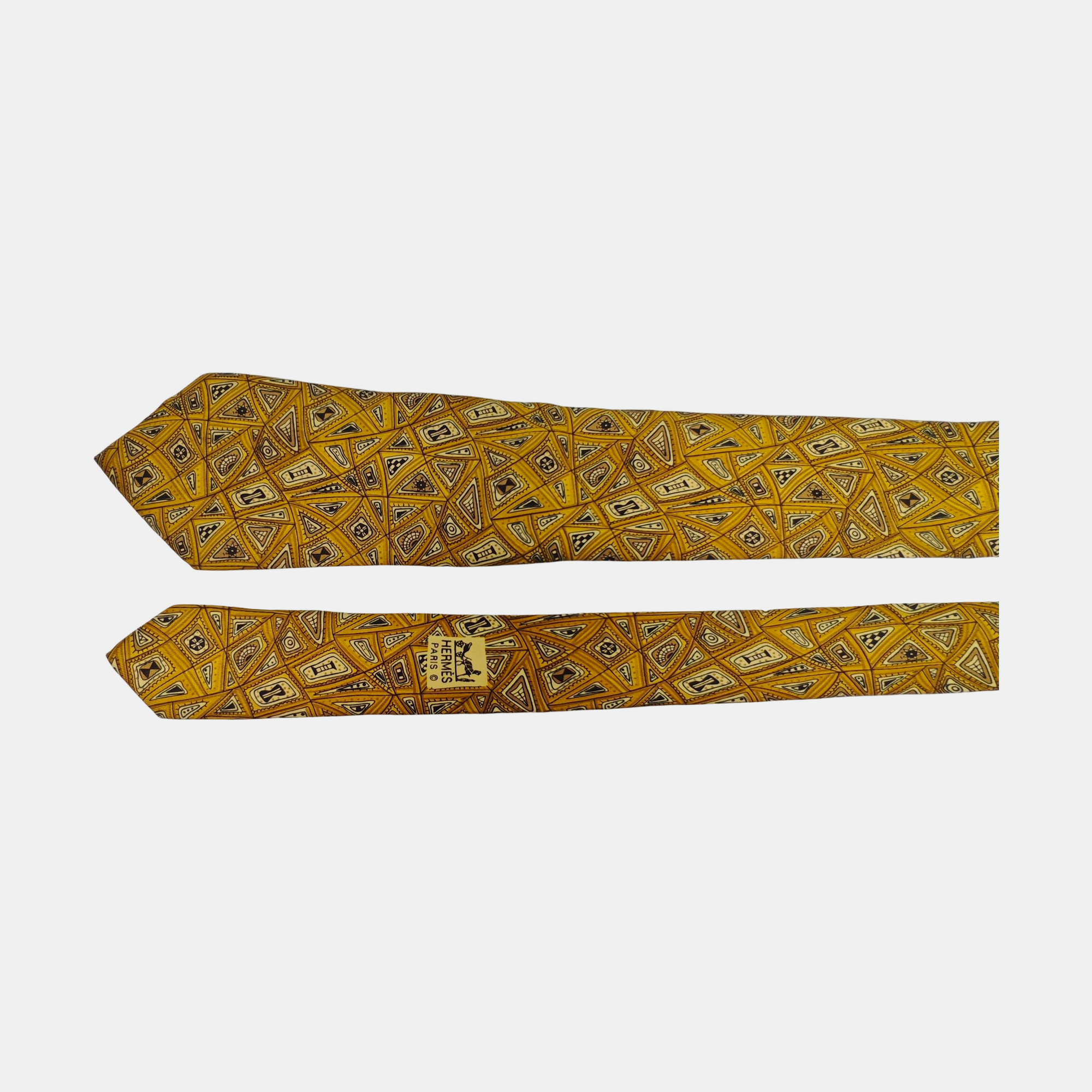 Mulberry Silk Tie Yellow
