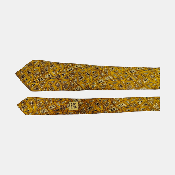Mulberry Silk Tie Yellow