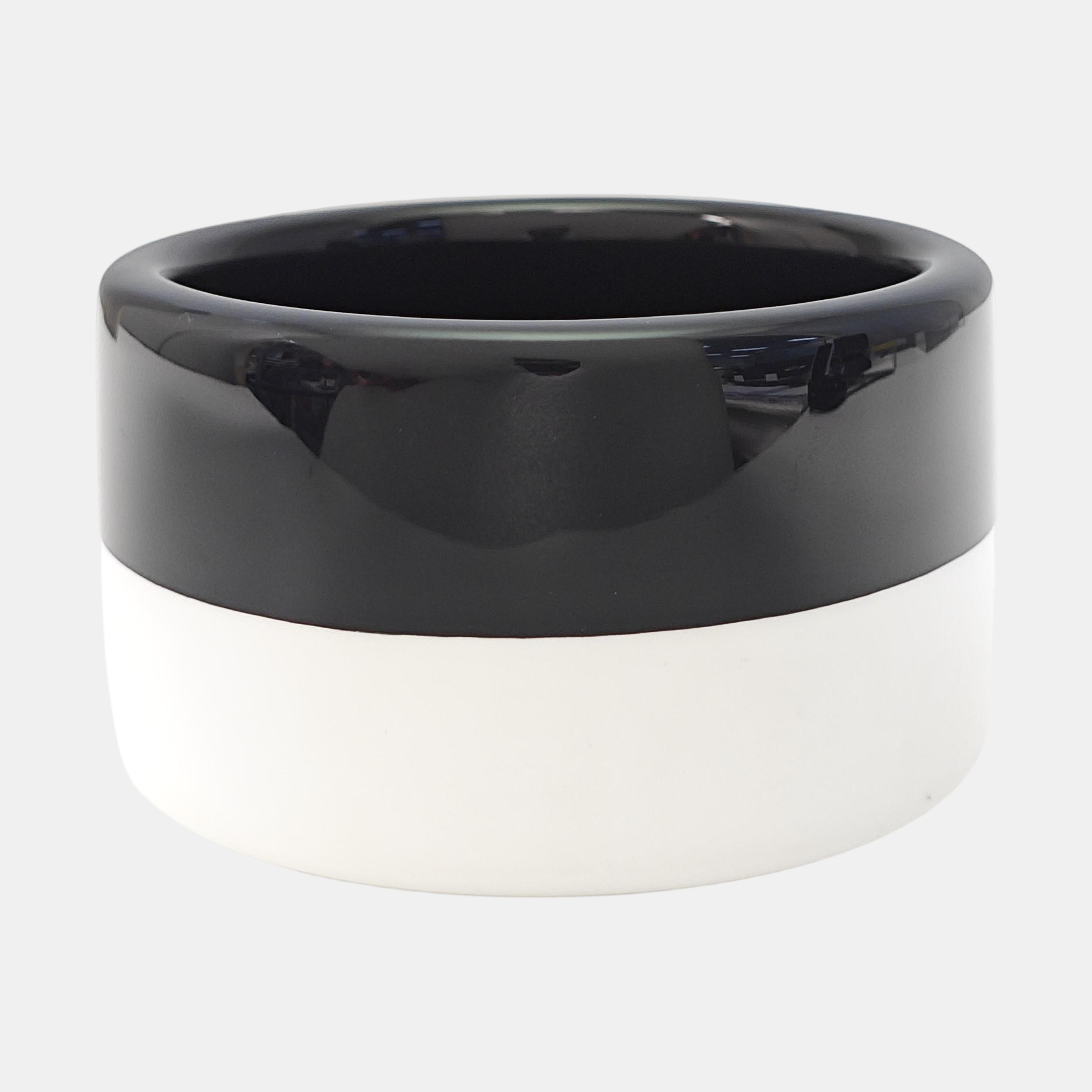 Synthetic Material White Bangle