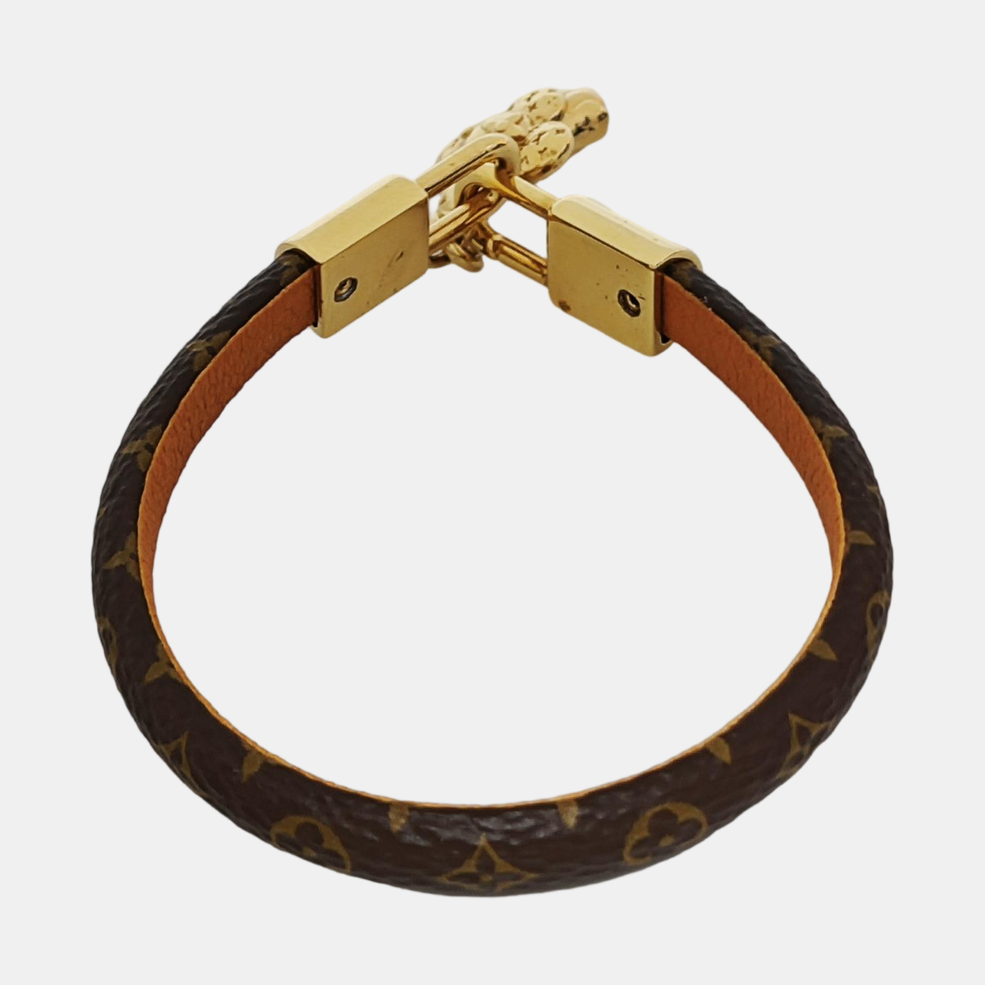 ALMA Coated Canvas Brown Bracelet