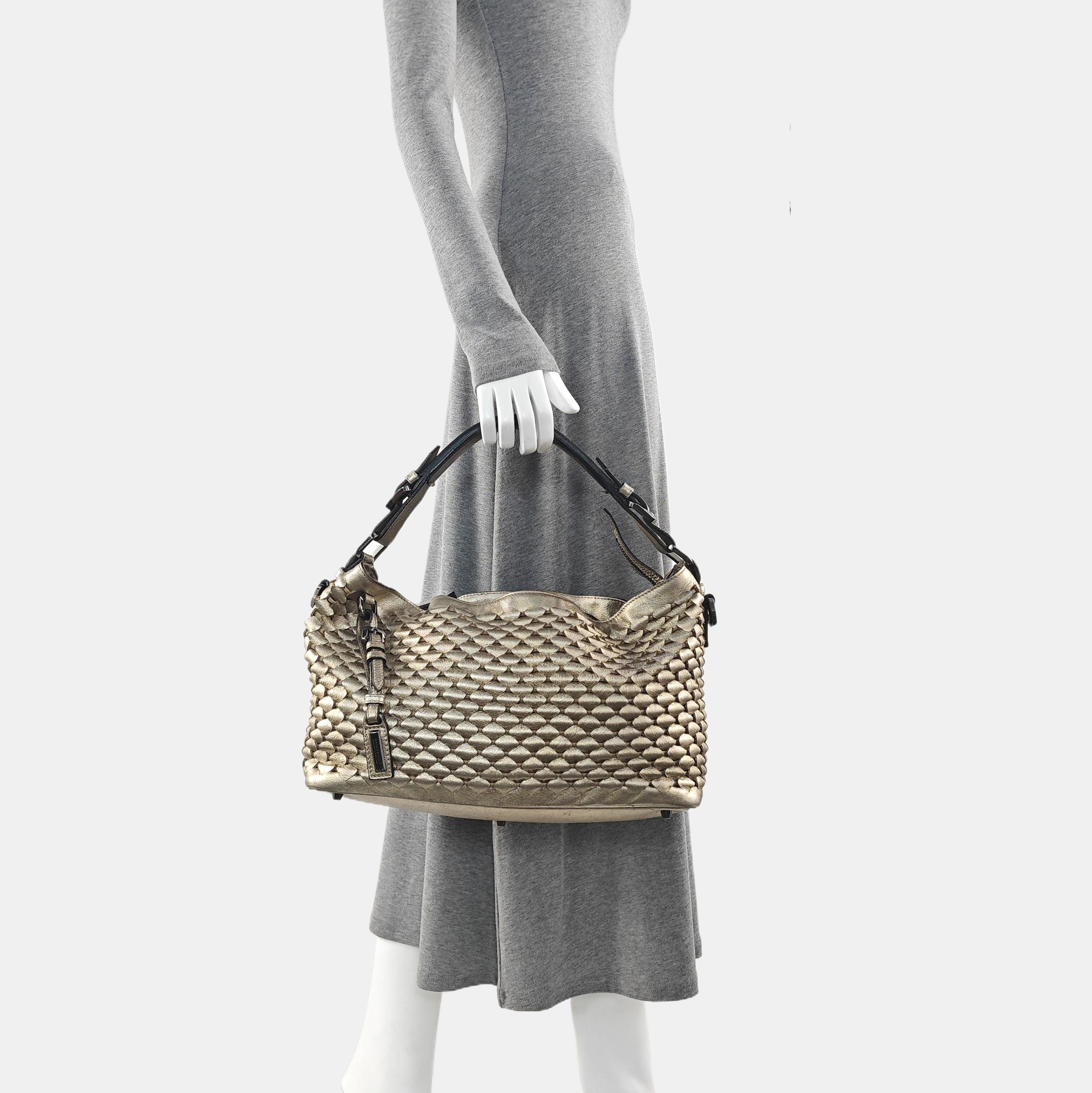 Lambskin Shoulder Bag Beige