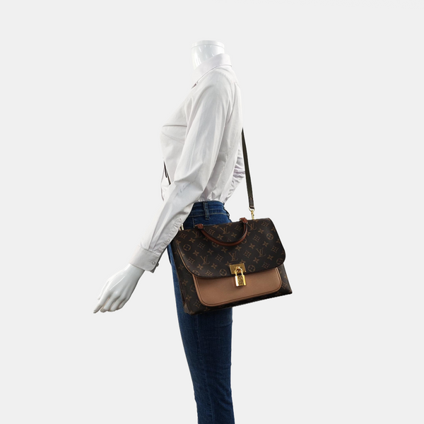 MARIGNAN Monogram Coated Canvas Brown