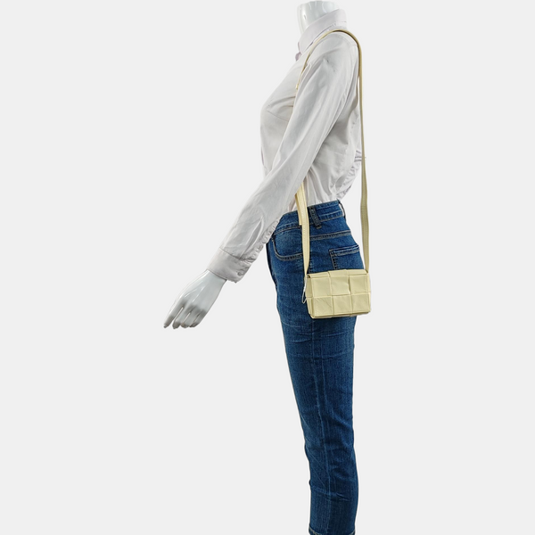 Cassette Mini Calfskin Yellow