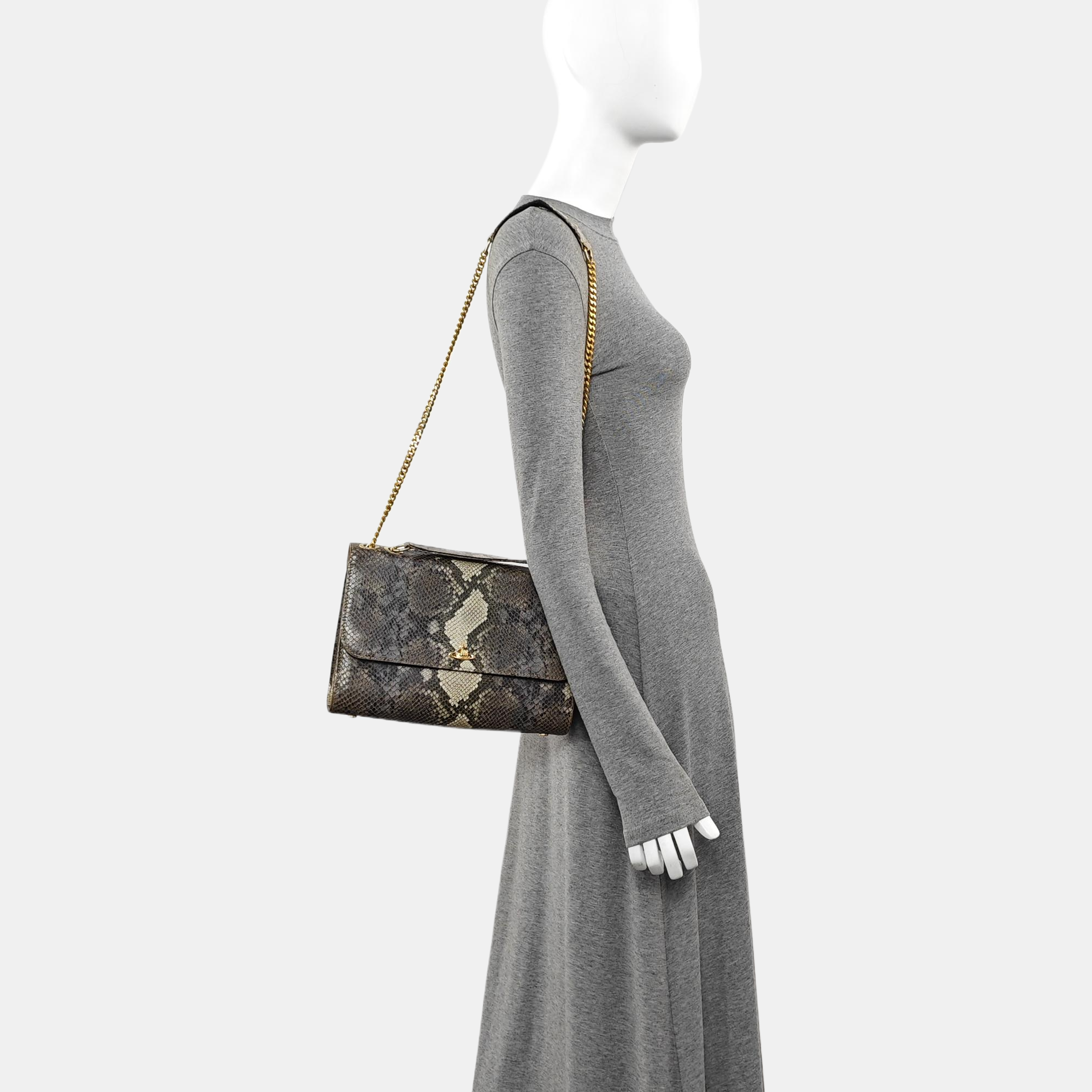 Leather Shoulder Bag Multicolor