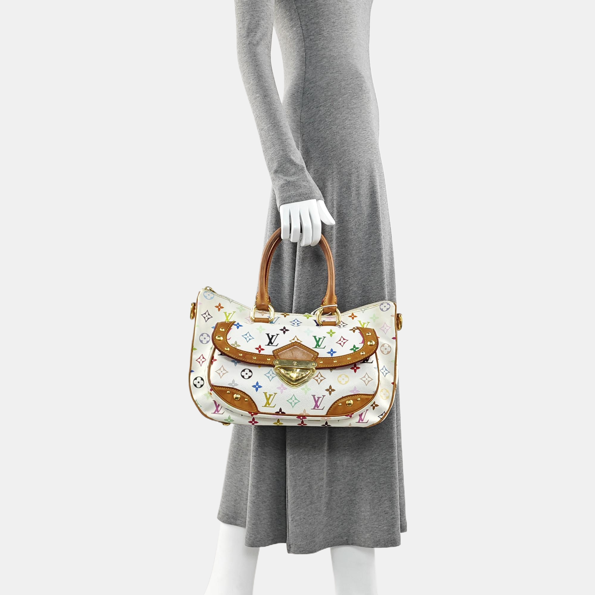 LV × TM RITA Monogram Coated Canvas White