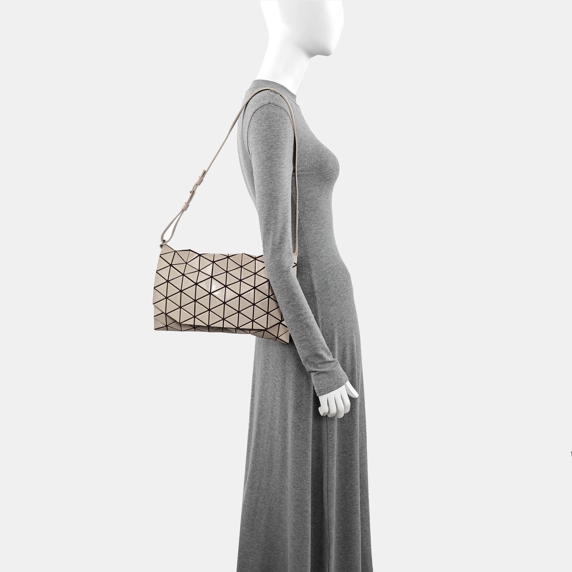 Special Material Shoulder Bag Pink