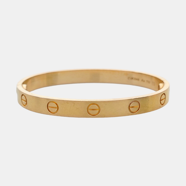 LOVE 18k Gold Bangle