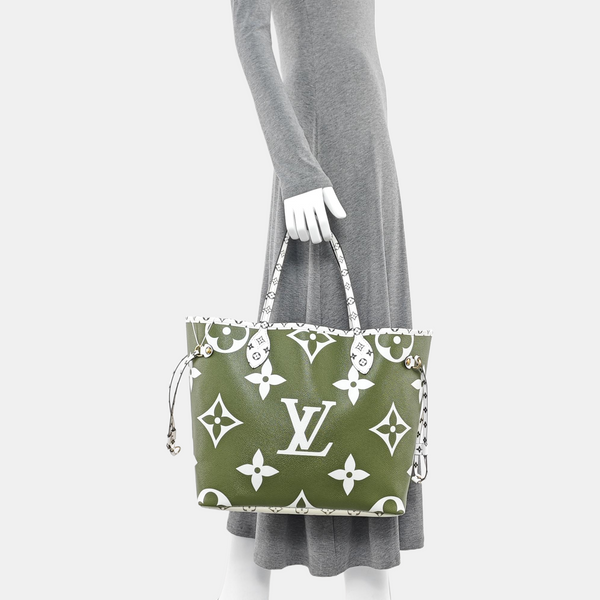 NEVERFULL MM Monogram Coated Canvas Multicolor
