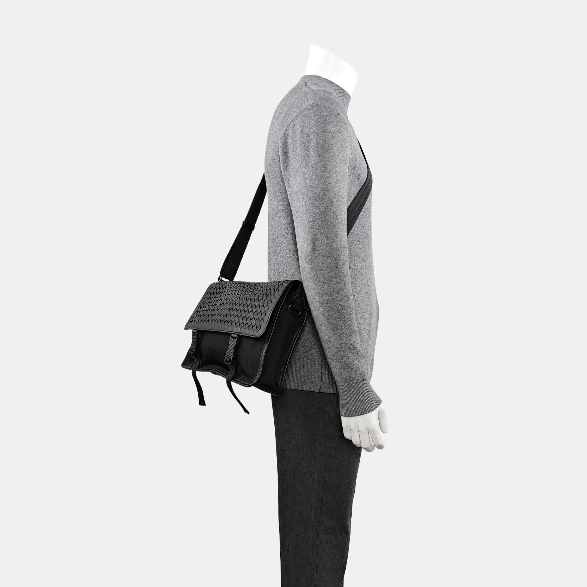 Lambskin Shoulder Bag Black