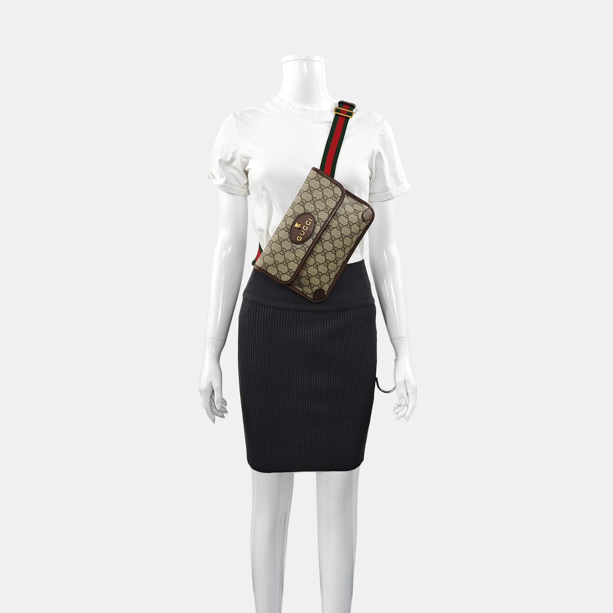 Neo Vintage Monogram Coated Canvas Beige