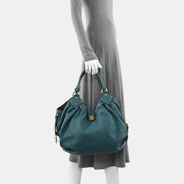SURYA Monogram Calfskin Green