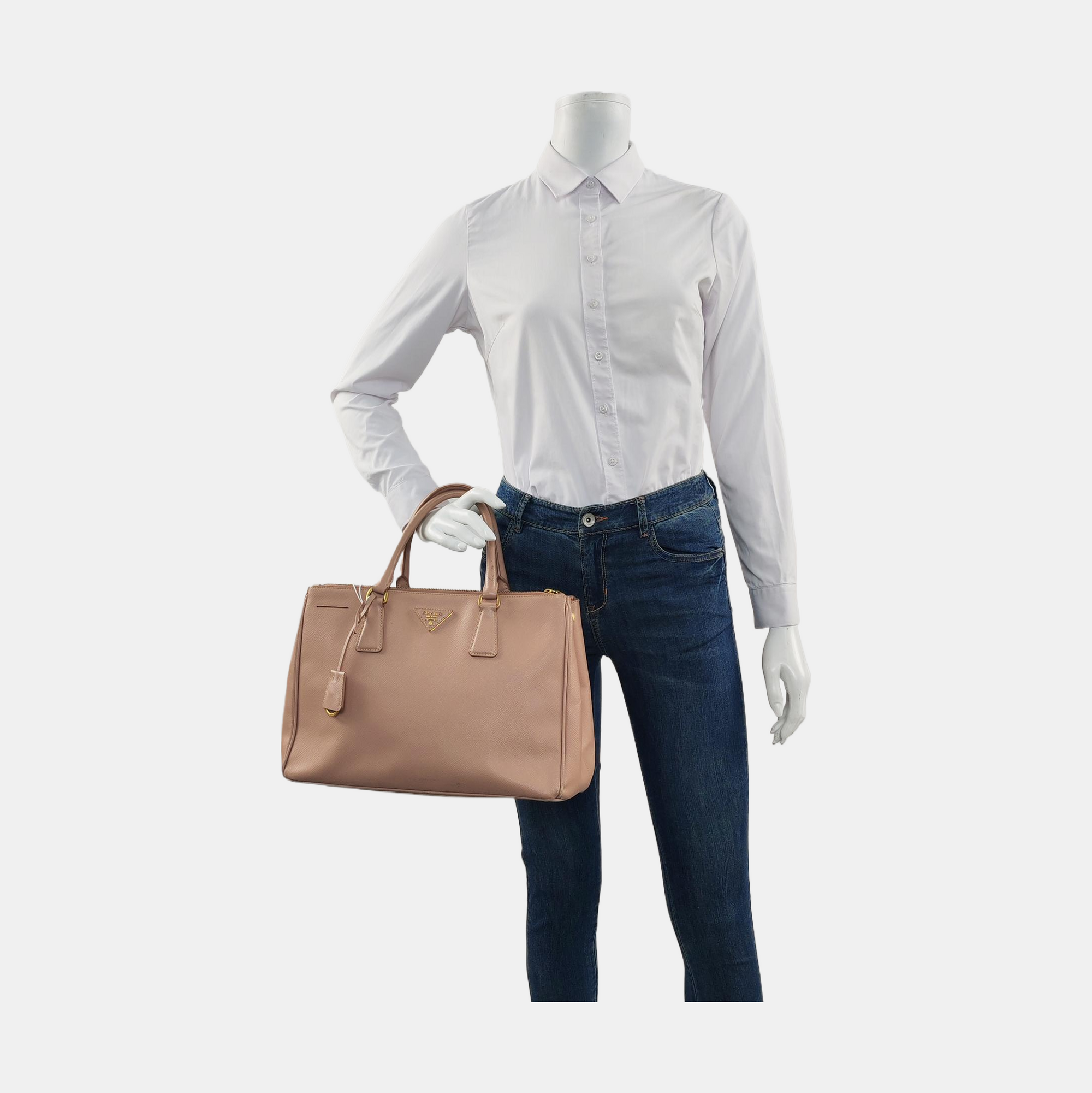 Galleria Saffiano Calfskin Pink