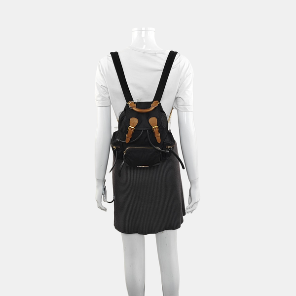 The Rucksack Nylon Black